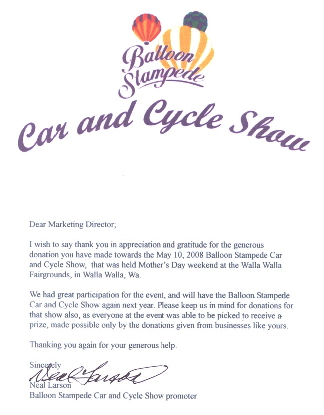 Balloon Stampede Car & Cycle Show