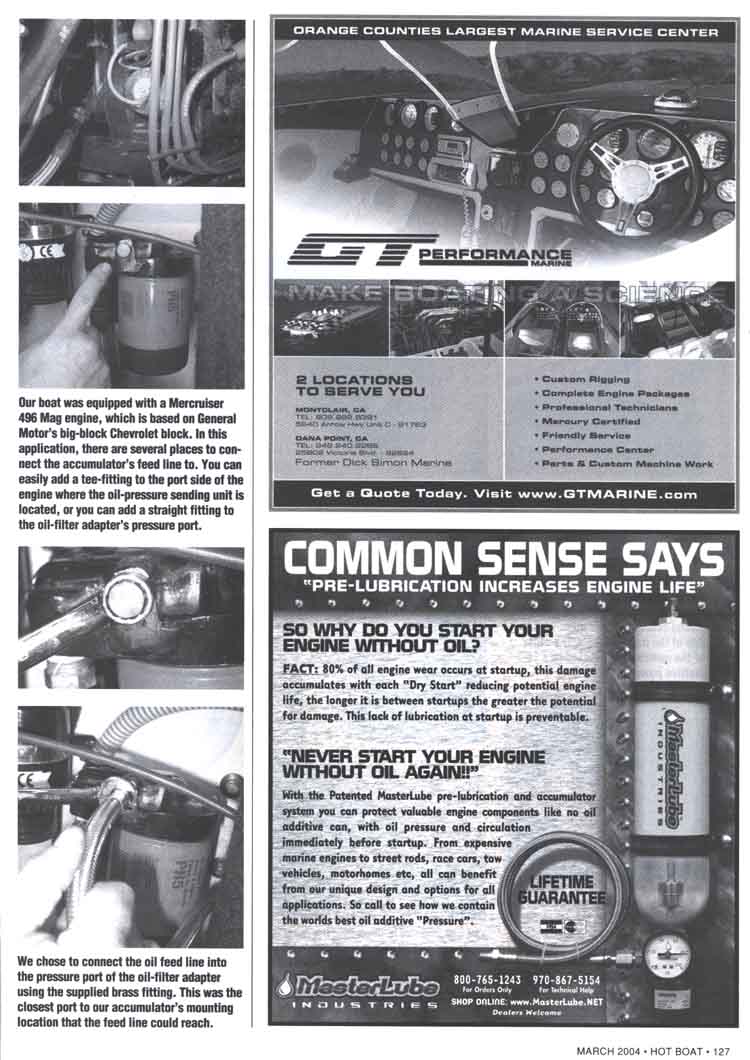 Hot Boat Installation page 3