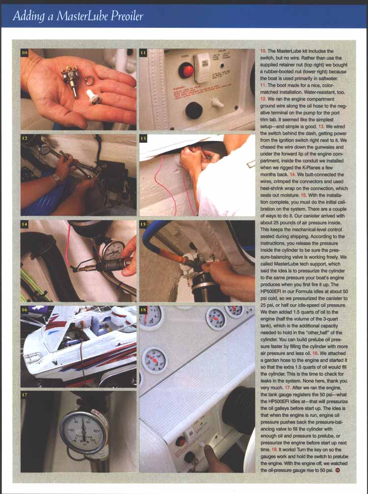 Powerboat Installation page 4