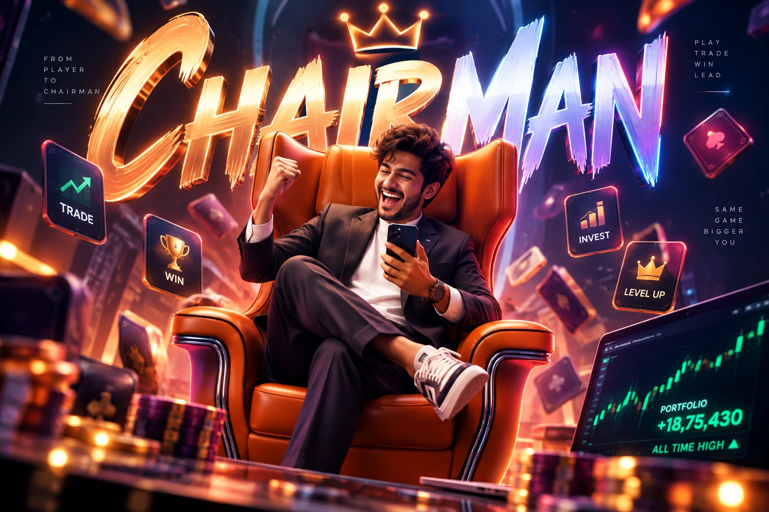 OMT chairman game scene