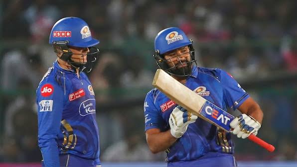 Rickelton and Rohit Power Mumbai Indians to Explosive Start at 99/0 in 10 Overs